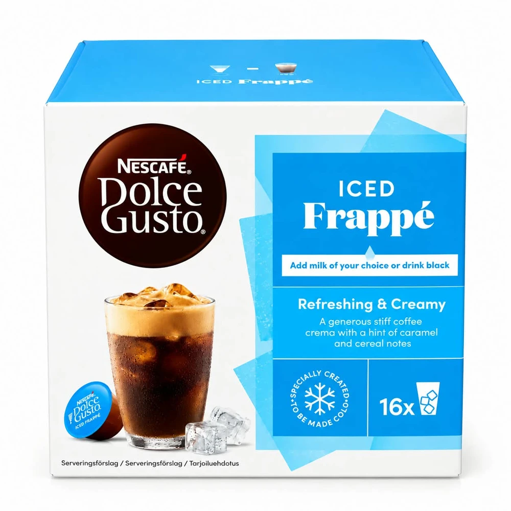 16 קפסולות ICED FRAPPE קפה קר