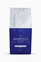 1 קילו פולי קפה גלובל ערבסקו/GLOBAL ARABESCO