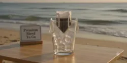 10 גרם קפה טחון 100% ערביקה בתוך שקית חליטה אישית DRIP TO GO