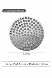 PUCKSCREEN 51 MM/פאק סקרין 51 מ"מ/DELONGHI DEDICA