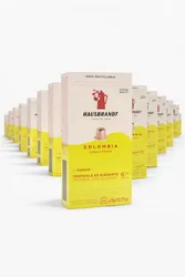 100 קפסולות קפה תואמות נספרסו - האוסברנדט קולומביה / Hausbrandt Colombia