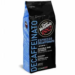 1 קילו פולי קפה נטול קפאין VERGNANO 1882