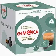 16 קפסולות ג'ימוקה קרמוסו/DOLCE GUSTO GIMOKA CREMOSO 
